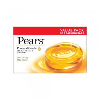 pears soap pure and gentle 4x125gm